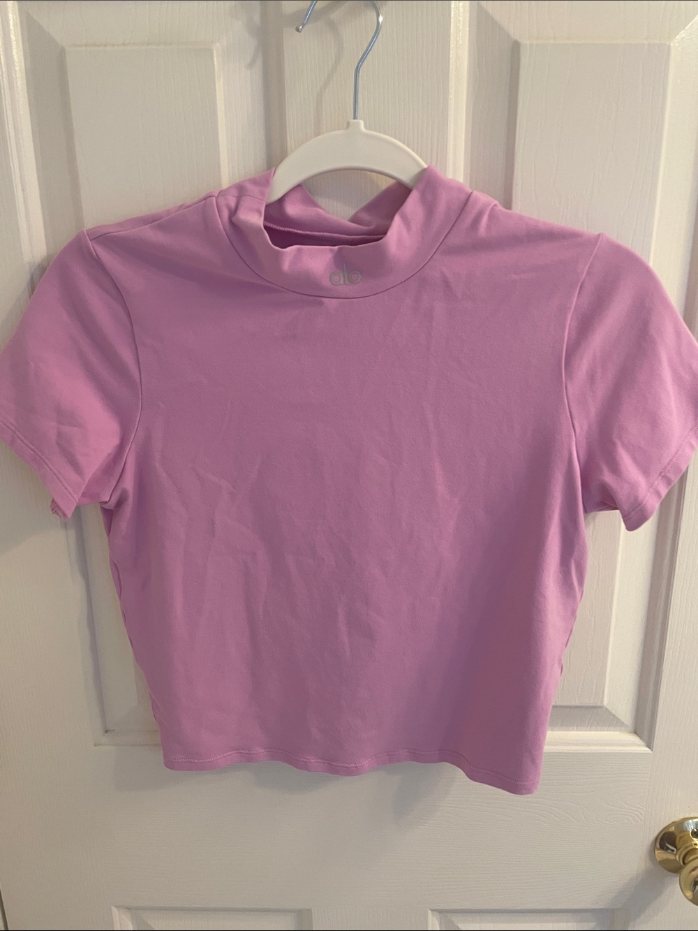 ALO Yoga Short Sleeve Crop Top
